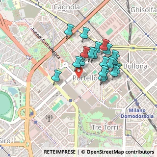 Mappa Via Gattamelata, 20149 Milano MI, Italia (0.363)
