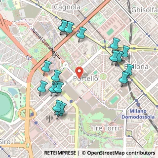 Mappa Via Gattamelata, 20149 Milano MI, Italia (0.55)