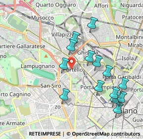 Mappa Via Gattamelata, 20149 Milano MI, Italia (2.02929)