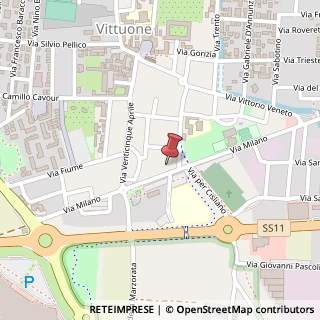 Mappa Via Milano, 22, 20010 Vittuone, Milano (Lombardia)