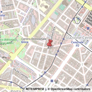 Mappa Via Generale Gustavo Fara, 20, 20124 Milano, Milano (Lombardia)
