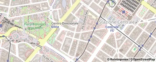 Mappa Milano