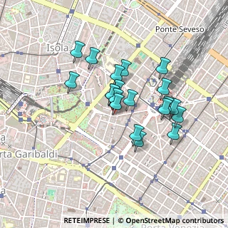 Mappa Via Giovanni Battista Pirelli, 12010 Milano MI, Italia (0.3485)