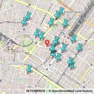 Mappa Via Giovanni Battista Pirelli, 12010 Milano MI, Italia (0.485)