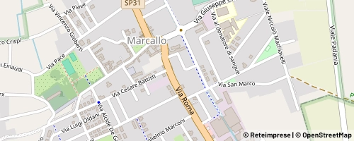 Mappa Marcallo con Casone