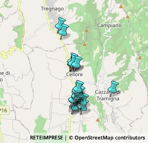 Mappa Via Oberdan Guglielmo, 37031 Cellore VR, Italia (1.472)