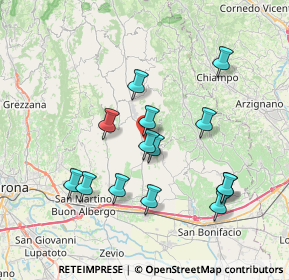 Mappa Via Oberdan Guglielmo, 37031 Cellore VR, Italia (7.08214)