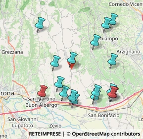 Mappa Via Oberdan Guglielmo, 37031 Cellore VR, Italia (8.29235)