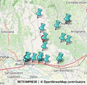 Mappa Via Oberdan Guglielmo, 37031 Cellore VR, Italia (7.536)