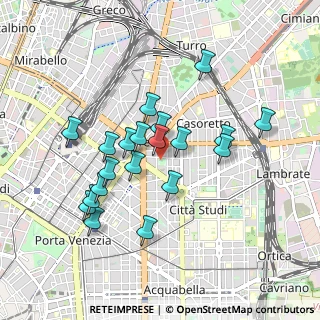 Mappa Piazza Aspromonte, 20131 Milano MI, Italia (0.809)