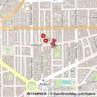 Mappa Via Andrea Maria Ampère, 61/A, 20131 Milano, Milano (Lombardia)