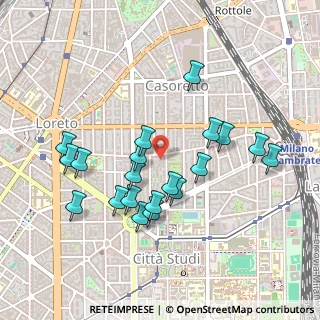 Mappa Via Ampere, 20131 Milano MI, Italia (0.4525)
