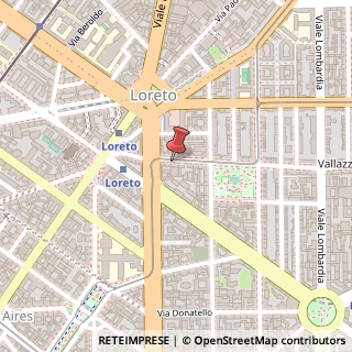 Mappa Via Giuseppe Pecchio, 10, 20131 Milano, Milano (Lombardia)