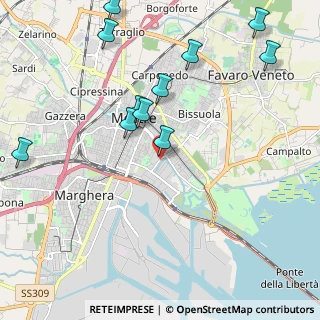 Mappa Viale Ancona, 30173 Venezia VE, Italia (2.36909)