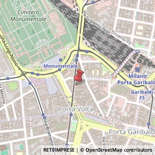 Mappa Via Carlo Farini, 8, 20154 Milano, Milano (Lombardia)