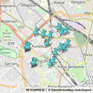 Mappa Via Leon Battista Alberti, 20149 Milano MI, Italia (0.825)