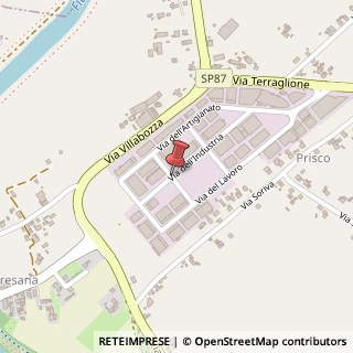 Mappa Via dell'Industria,  20, 35010 Vigodarzere, Padova (Veneto)
