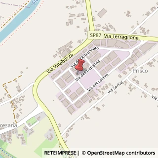 Mappa Via dell' Industria, 14, 35010 Vigodarzere, Padova (Veneto)