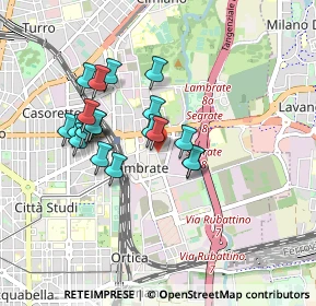 Mappa Via Privata Giovanni Ventura, 20134 Milano MI, Italia (0.7495)