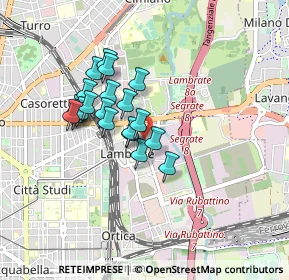 Mappa Via Privata Giovanni Ventura, 20134 Milano MI, Italia (0.6715)