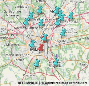 Mappa , 20131 Milano MI, Italia (7.59933)