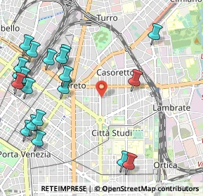 Mappa , 20131 Milano MI, Italia (1.3615)