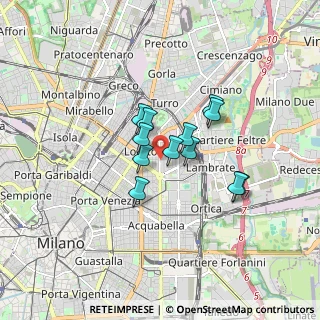 Mappa , 20131 Milano MI, Italia (1.13833)