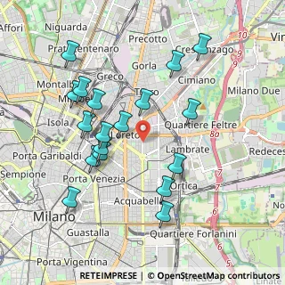 Mappa , 20131 Milano MI, Italia (1.93056)