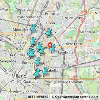 Mappa , 20131 Milano MI, Italia (1.72833)
