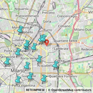 Mappa , 20131 Milano MI, Italia (2.52286)