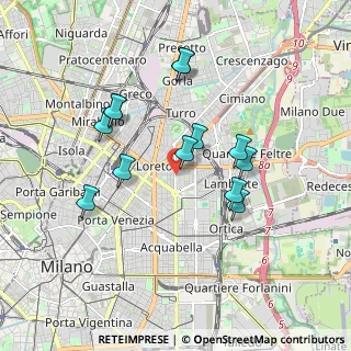 Mappa , 20131 Milano MI, Italia (1.66308)