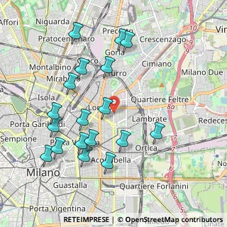 Mappa , 20131 Milano MI, Italia (2.09889)