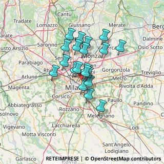 Mappa , 20131 Milano MI, Italia (9.7395)