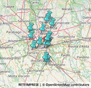 Mappa , 20131 Milano MI, Italia (8.91643)