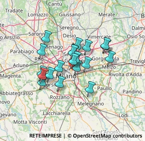 Mappa , 20131 Milano MI, Italia (9.9275)