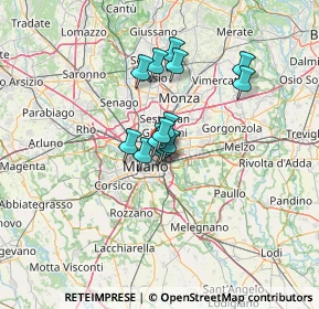 Mappa , 20131 Milano MI, Italia (8.43857)