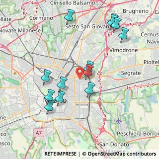 Mappa , 20131 Milano MI, Italia (4.17385)