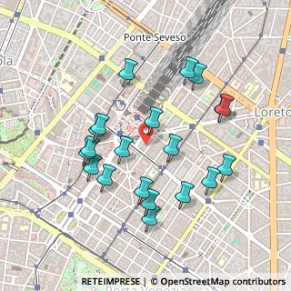 Mappa Via Lepetit Roberto, 20124 Milano MI, Italia (0.461)