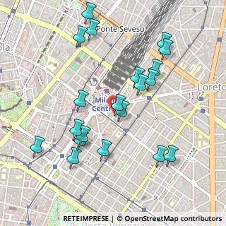 Mappa Via Lepetit Roberto, 20124 Milano MI, Italia (0.522)