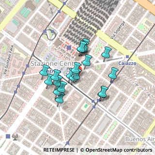 Mappa Via Lepetit Roberto, 20124 Milano MI, Italia (0.164)