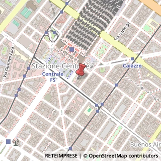 Mappa Piazza Duca d'Aosta, 12, 20125 Milano, Milano (Lombardia)