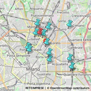 Mappa Via Lepetit Roberto, 20124 Milano MI, Italia (1.80071)
