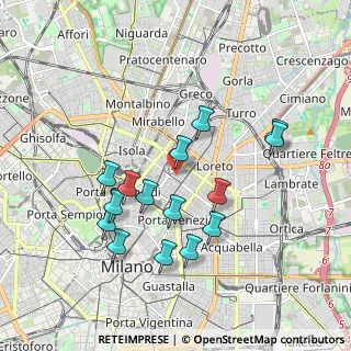 Mappa Via Lepetit Roberto, 20124 Milano MI, Italia (1.78867)