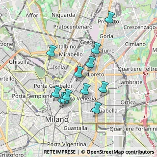 Mappa Via Lepetit Roberto, 20124 Milano MI, Italia (1.62833)