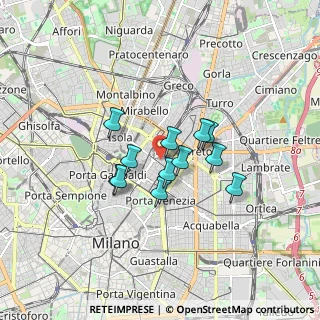 Mappa Via Lepetit Roberto, 20124 Milano MI, Italia (1.20167)