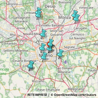 Mappa Via Lepetit Roberto, 20124 Milano MI, Italia (6.92)