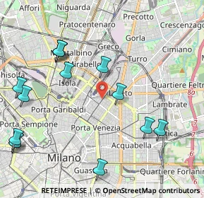 Mappa Via Settembrini, 20124 Milano MI, Italia (2.55643)