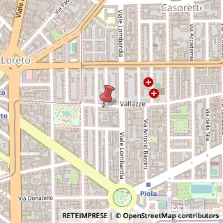 Mappa Via Vallazze, 20, 20131 Milano, Milano (Lombardia)