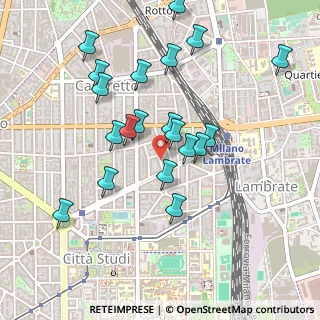 Mappa Via Luigi Capranica, 20131 Milano MI, Italia (0.4675)