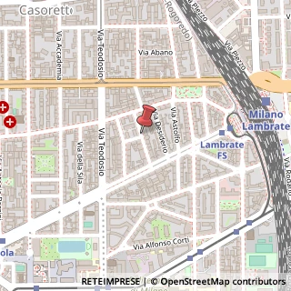 Mappa Via Guido Gozzano, 4, 20131 Milano, Milano (Lombardia)